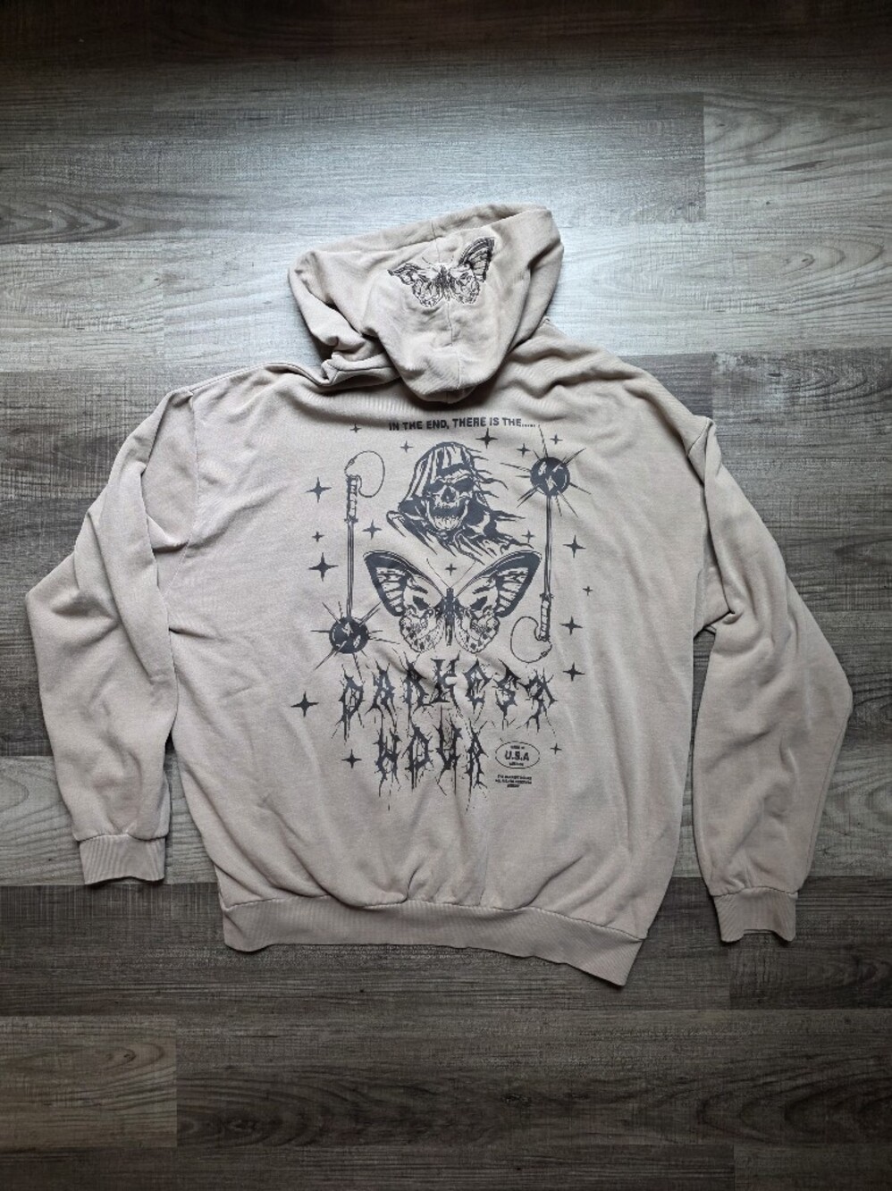 ASOS Men's Graphic Hoodie - Sand